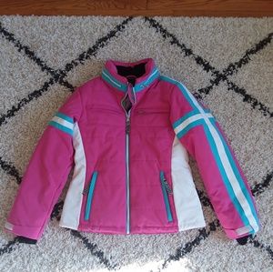 Obermeyer pink Aurora Girls jacket